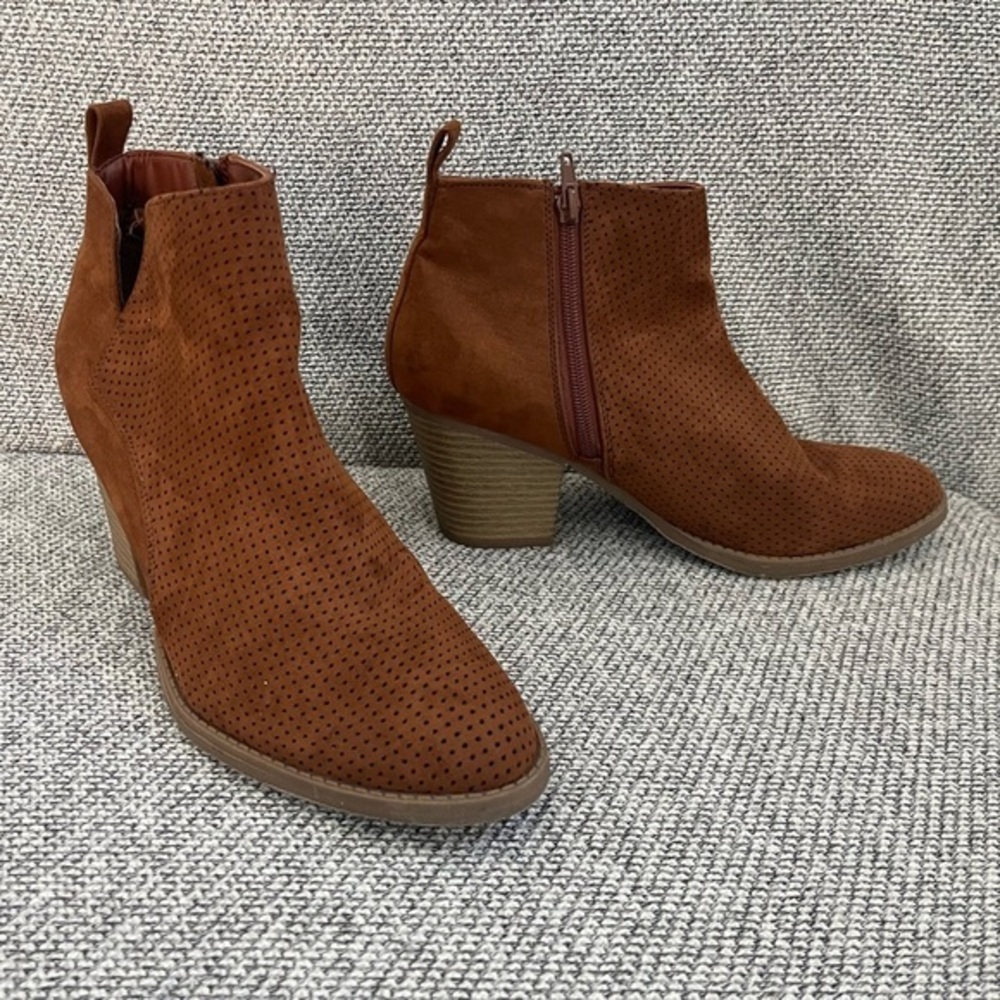 Jore - Brown Suede Ankle Boots - Size 10